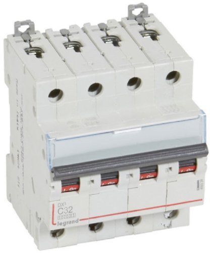 Выключатель автоматический Legrand DX3-E 10000 4п 32А C 16кА картинка